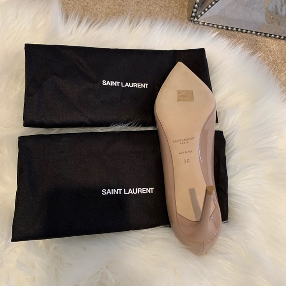 NEVER WORN, BRAND NEW YSL Nude pumps in Size 8 - Picture 7 of 7
